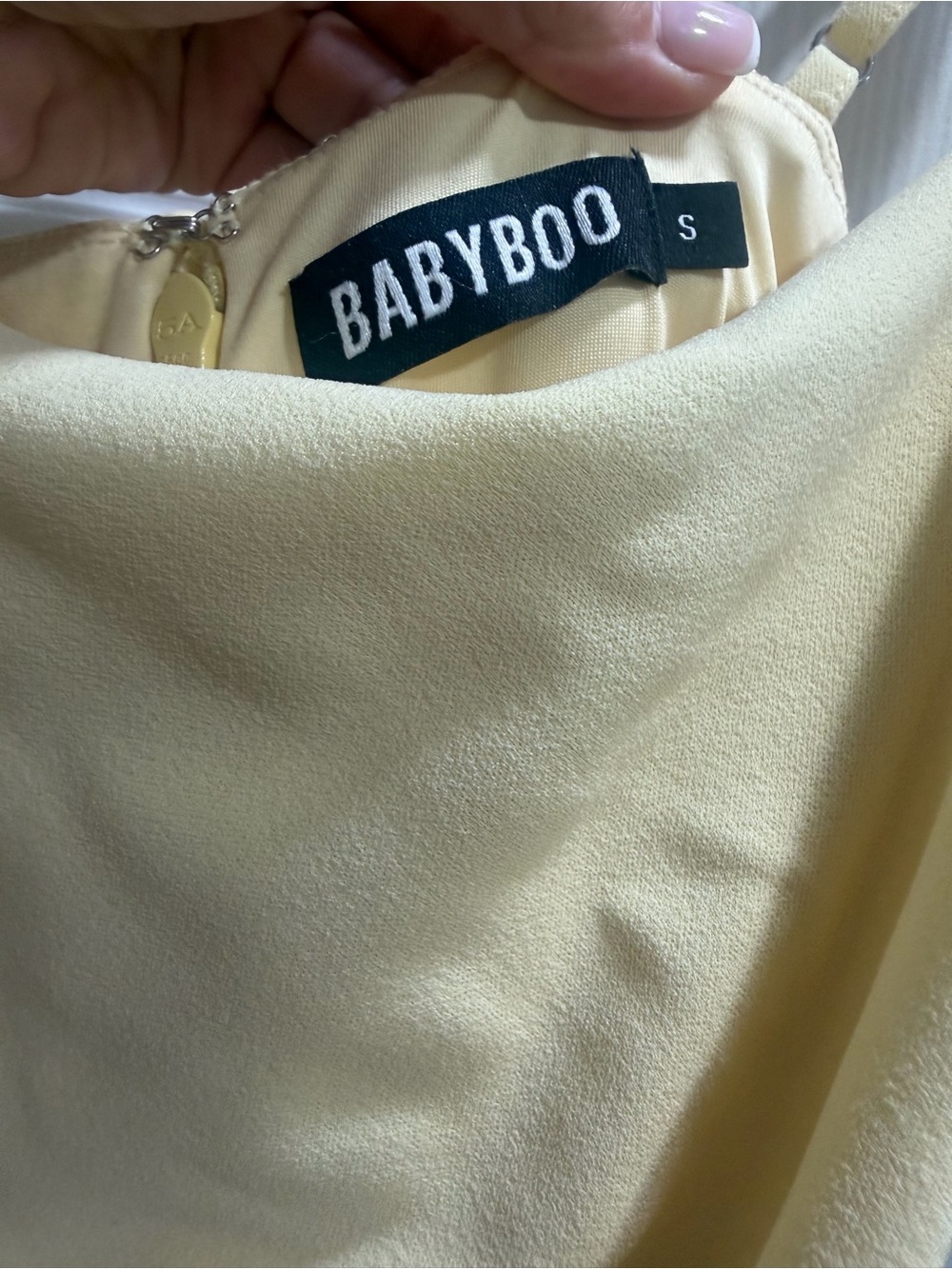 BABYBOO KATANA MAXI DRESS - LEMON SIZE S - Picture 5 of 5
